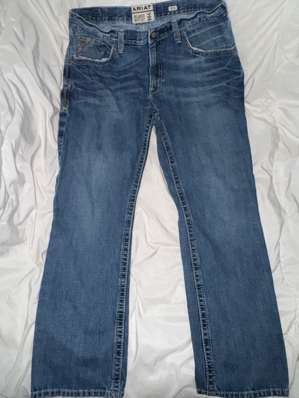 Ariat Men’s Medium Blue Bootcut Jeans